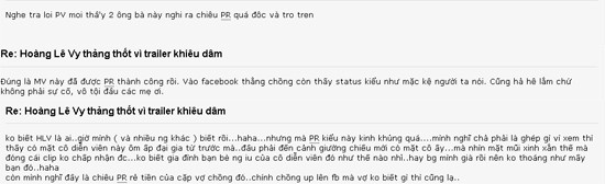 Chính chồng Hoàng Lê Vy tung trailer như "phim cấp 3" lên mạng ảnh 2