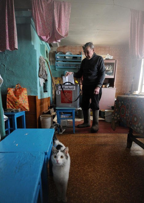 Nước Nga chờ đón Tổng thống mới ảnh 9