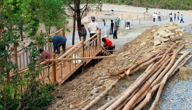 Gấp rút bảo vệ mộ Đại tướng Võ Nguyên Giáp trước siêu bão Hải Yến ảnh 6