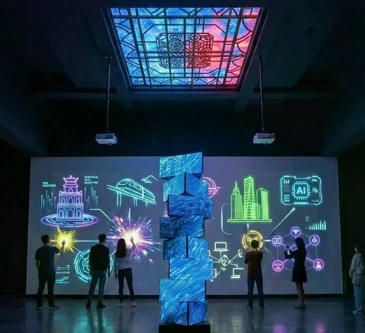 Ra mắt không gian triển lãm số “Hà Nội rạng rỡ - Ánh sáng và di sản” 