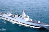 Trung Quốc công bố cùng lúc 2 siêu khu trục hạm Type 055 mới