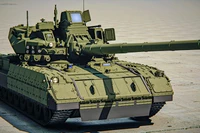 Pháo 152 mm của xe tăng T-95 đủ sức xé nát mọi chiến xa NATO