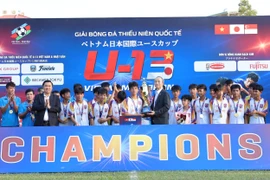 Bế mạc và trao thưởng Giải bóng đá Thiếu niên quốc tế U13 Việt Nam - Nhật Bản