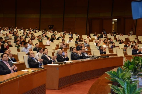 Trình miễn nhiệm 2 Phó Chủ tịch và 12 ủy viên Hội đồng Bầu cử Quốc gia