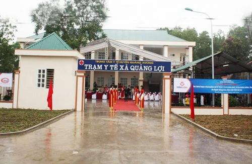 LienVietPostBank tài trợ 7,8 tỷ đồng xây 2 trạm y tế cấp xã