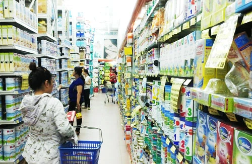 Giá sữa đã giảm 0,3% - 34% 