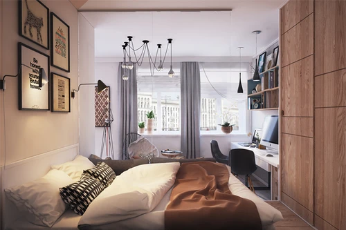 Cách trang trí căn hộ 40m2 hài hòa giữa tiện nghi và phong cách