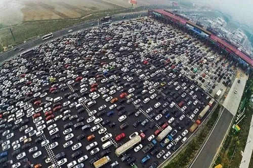 Cảnh tắc đường kinh hoàng ở Bắc Kinh sau "tuần lễ vàng" quốc khánh
