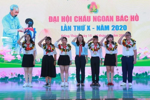 344 đội viên, thiếu nhi xuất sắc dự Đại hội Cháu ngoan Bác Hồ toàn quốc 2020 