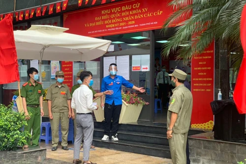 Quận Hoàng Mai: Đảm bảo hoạt động bầu cử diễn ra trong an toàn