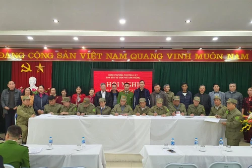 Hỗ trợ đắc lực cho lực lượng Công an hoàn thành xuất sắc nhiệm vụ