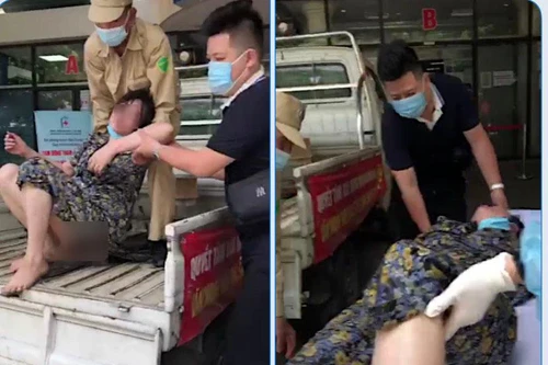 Công an phường Khương Thượng kịp thời cứu giúp một phụ nữ nhảy hồ tự tử