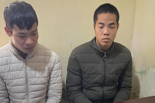 Bộ đôi rủ nhau cắt khóa "cuỗm" 18 chiếc điện thoại di động