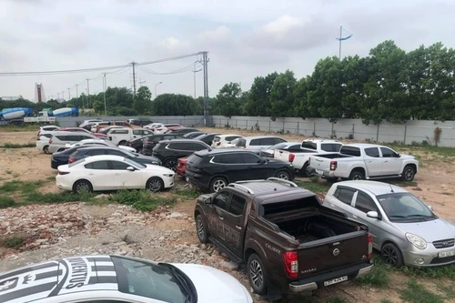 Công an Hà Nội triệt phá đường dây tiêu thụ xe ô tô trộm cắp cực "khủng"