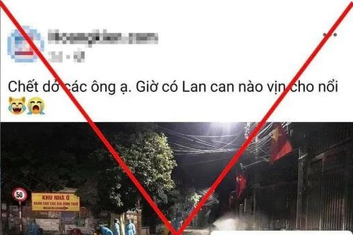 Công an Hà Nội xử phạt 16 trường hợp tung tin sai sự thật lên mạng xã hội