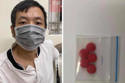 Gã trai ra đường lúc nửa đêm để mua ma túy