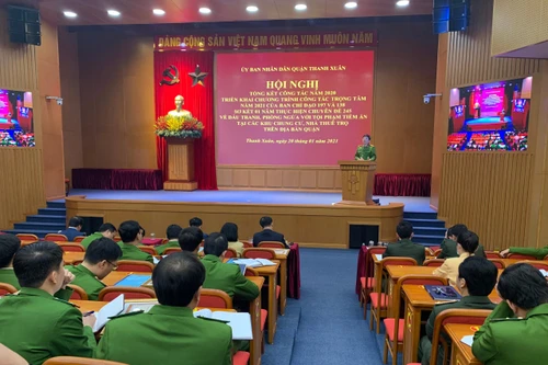 Đồng bộ nhiều giải pháp xây dựng địa bàn an ninh, an toàn