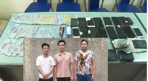 Bắt quả tang nhóm đối tượng đang đánh bạc dưới hình thức 'chơi lốc'