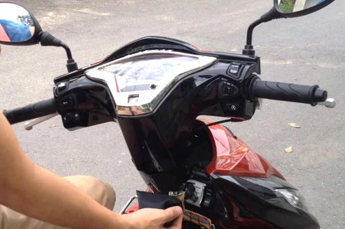 Công an quận Đống Đa tìm chủ sở hữu xe máy liên quan vụ cướp giật tài sản