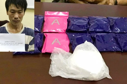 Bị vây bắt, đối tượng chống trả quyết liệt để phi tang gần 2.000 viên ma túy tổng hợp