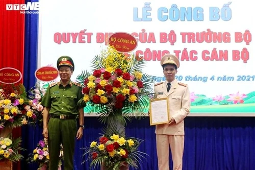 Bổ nhiệm Giám đốc Công an tỉnh Bắc Ninh