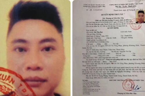 Truy nã đối tượng tàng trữ trái phép chất ma túy