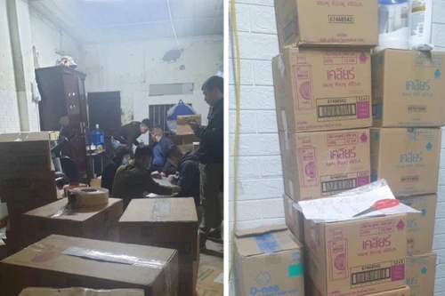 Tạm giữ gần 5.000 sản phẩm dầu gội, thuốc nhuộm tóc nhập lậu