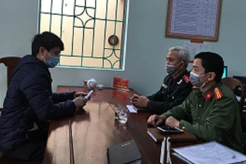 Nam thanh niên đăng clip vu khống, xúc phạm lực lượng Công an