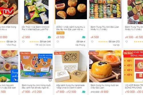 Bánh Trung thu VIP giá chỉ hơn cốc trà đá 