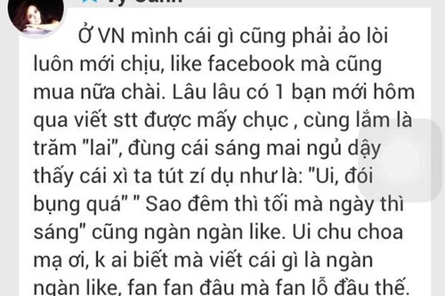 Vy Oanh “đá đểu” chuyện mua “like”, Đàm Vĩnh Hưng cởi trần khoe hình xăm trên ngực