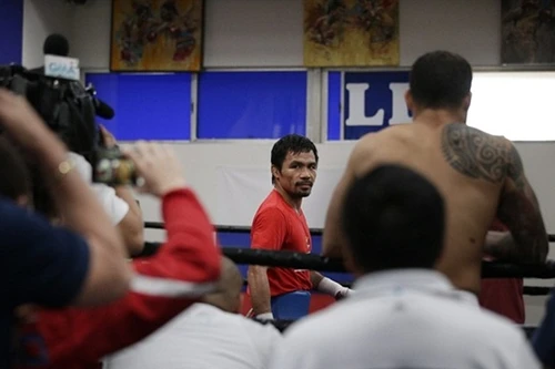Manny Pacquiao sẵn sàng cho “trận đấu thế kỷ” với Mayweather