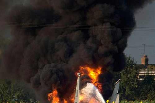 Máy bay chiến đấu F-15D của Mỹ rơi khi đang huấn luyện tại Anh