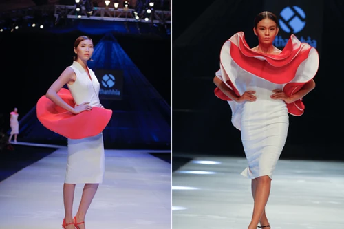 BST “Hoa” làm nóng sàn diễn Vietnam International Fashion Week