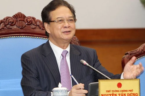 Thủ tướng Nguyễn Tấn Dũng xúc động nói lời từ biệt thành viên Chính phủ