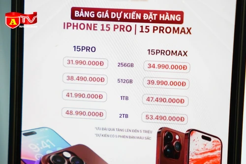Chào bán iPhone 15 Pro Max hơn 50 triệu đồng dù chưa ra mắt 