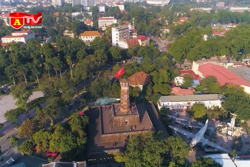 Chiêm ngưỡng những cảnh đẹp của Hà Nội đón chào ngày lễ lớn