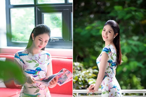 "Mát mắt" với hình ảnh MC - Hoa hậu Ngọc Hân