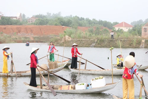 Tái hiện không gian văn hóa chợ nổi Nam bộ tại Hà Nội