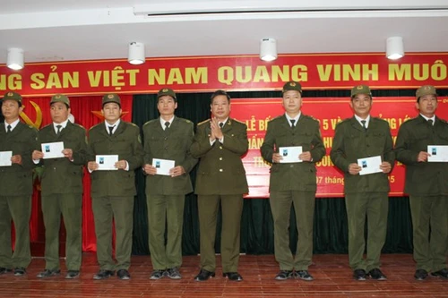 Tăng cường nguồn lực, nâng cao chất lượng cho lực lượng Công an xã