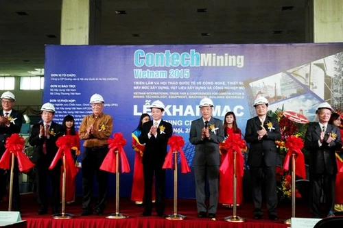 Nơi hội tụ thiết bị, công nghệ tiên tiến nhất trong lĩnh vực xây dựng và công nghiệp mỏ