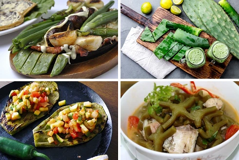 [ẢNH] Độc đáo với những món ngon được chế biến từ xương rồng