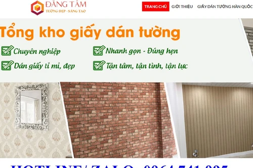 Bảng giá Giấy Dán tường tại kho - Dịch vụ dán giấy uy tín ở Hà Nội