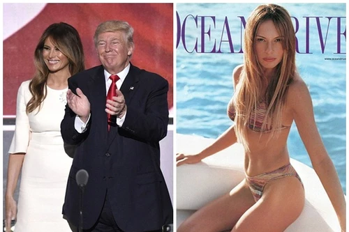 Vợ ông Trump bất ngờ bị lộ loạt ảnh nóng, tràn lan trên mặt báo