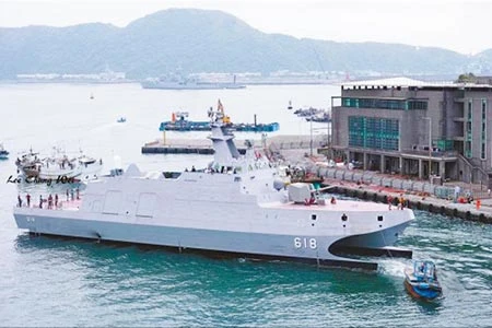 Đài Loan xây dựng đội tàu chiến Aegis đối phó với Trung Quốc