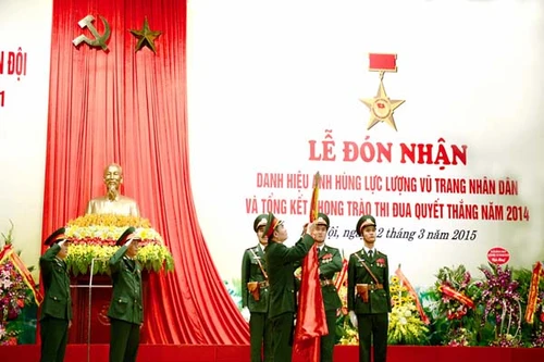 Công ty M1 đón nhận danh hiệu Anh hùng lực lượng vũ trang nhân dân