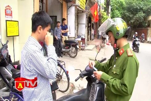 Công an phường Đức Thắng ra quân thực hiện Mệnh lệnh 02 của Giám đốc CATP