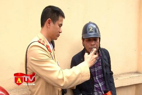 Nhiều trường hợp vi phạm nồng độ cồn bị xử lý nghiêm