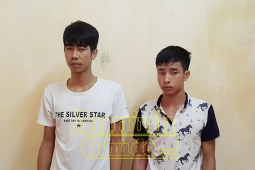 Cướp giật điện thoại của...Công an, hai anh em họ bị tóm gọn