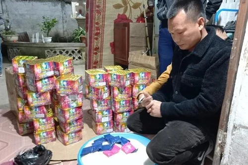 Mang ma túy và pháo về bán dịp tết kiếm lời, hai anh em họ bị bắt