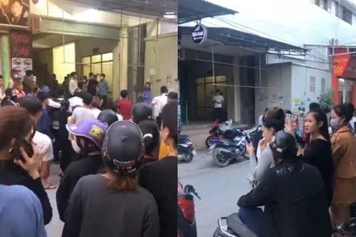 Thi thể nam thanh niên bốc mùi trên tầng 2 của khu chợ